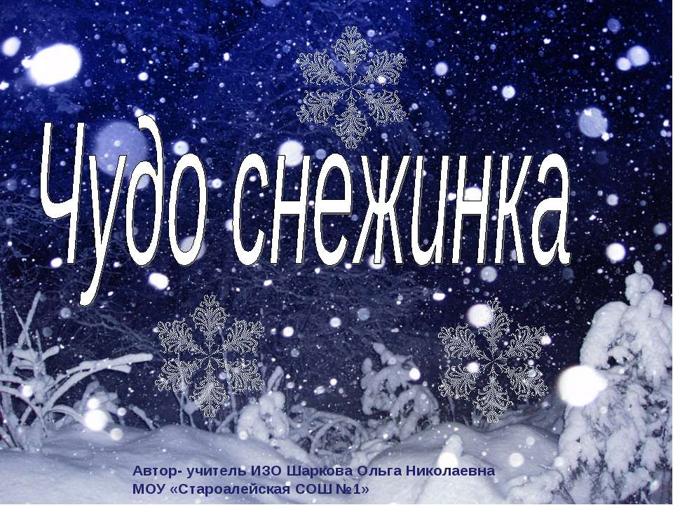 Чудо снежинка - Скачать Читать Лучшую Школьную Библиотеку Учебников