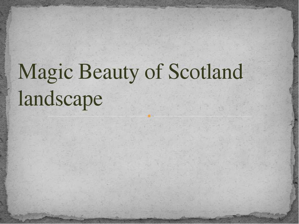 Magic Beauty of Scotland landscape - Скачать Читать Лучшую Школьную Библиотеку Учебников