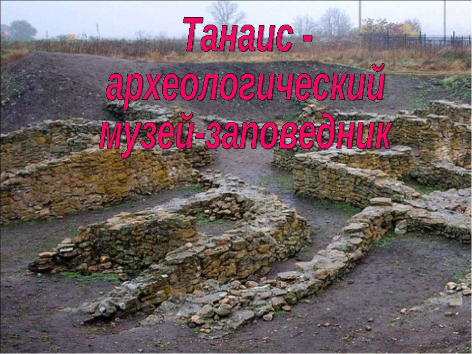 Танаис - археологический музей - заповедник - Скачать Читать Лучшую Школьную Библиотеку Учебников