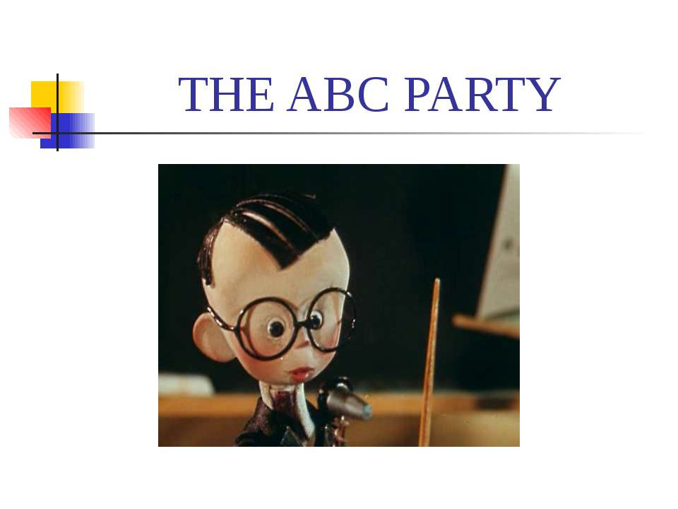 The Abc party - Скачать Читать Лучшую Школьную Библиотеку Учебников (100% Бесплатно!)