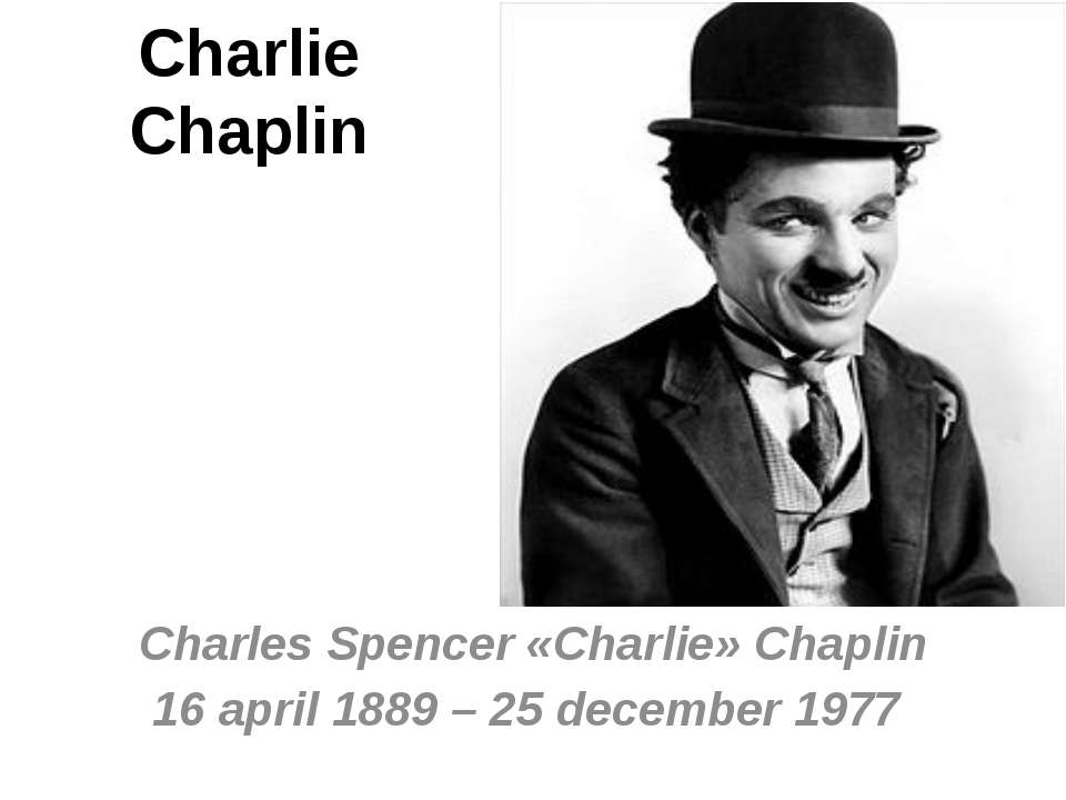 Charlie Chaplin - Скачать Читать Лучшую Школьную Библиотеку Учебников (100% Бесплатно!)