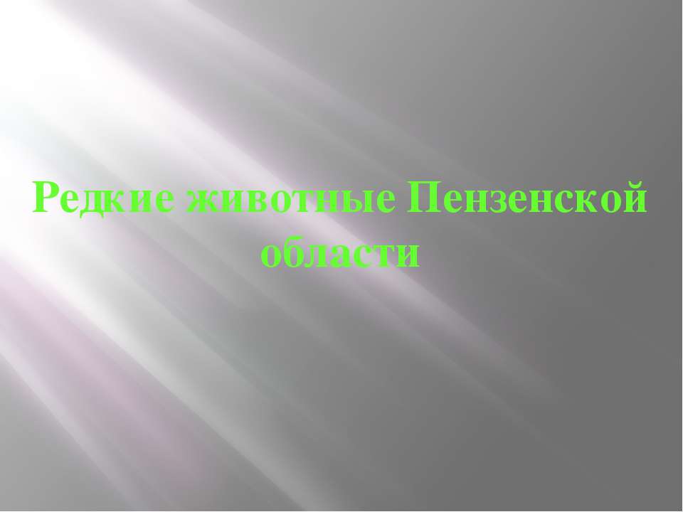 Редкие животные Пензенской области - Скачать Читать Лучшую Школьную Библиотеку Учебников (100% Бесплатно!)