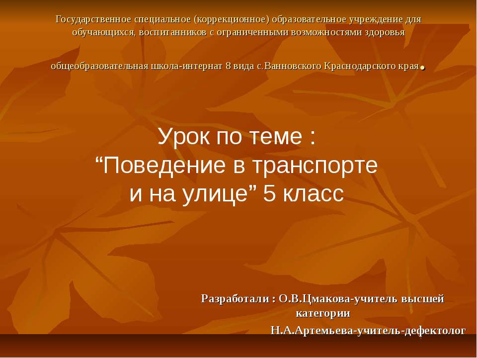 Поведение в транспорте и на улице (5 класс) - Скачать Читать Лучшую Школьную Библиотеку Учебников (100% Бесплатно!)