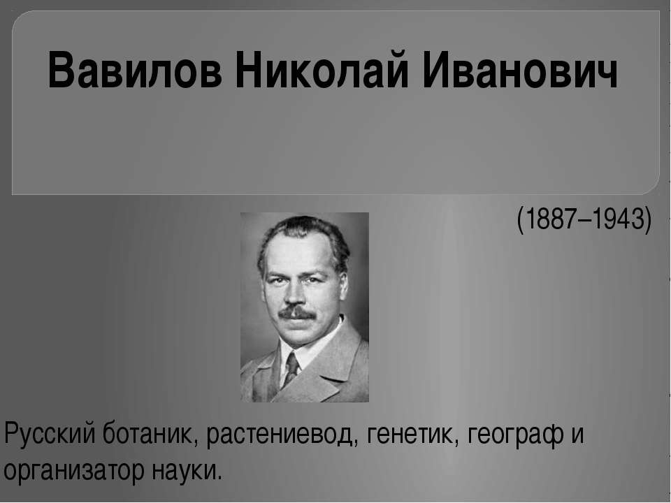 Вавилов Николай Иванович - Скачать Читать Лучшую Школьную Библиотеку Учебников