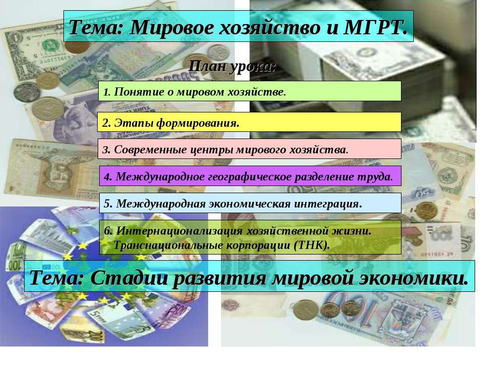 Мировое хозяйство и МГРТ - Скачать Читать Лучшую Школьную Библиотеку Учебников (100% Бесплатно!)