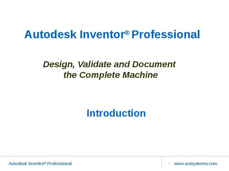 Autodesk Inventor® Professional - Скачать Читать Лучшую Школьную Библиотеку Учебников (100% Бесплатно!)