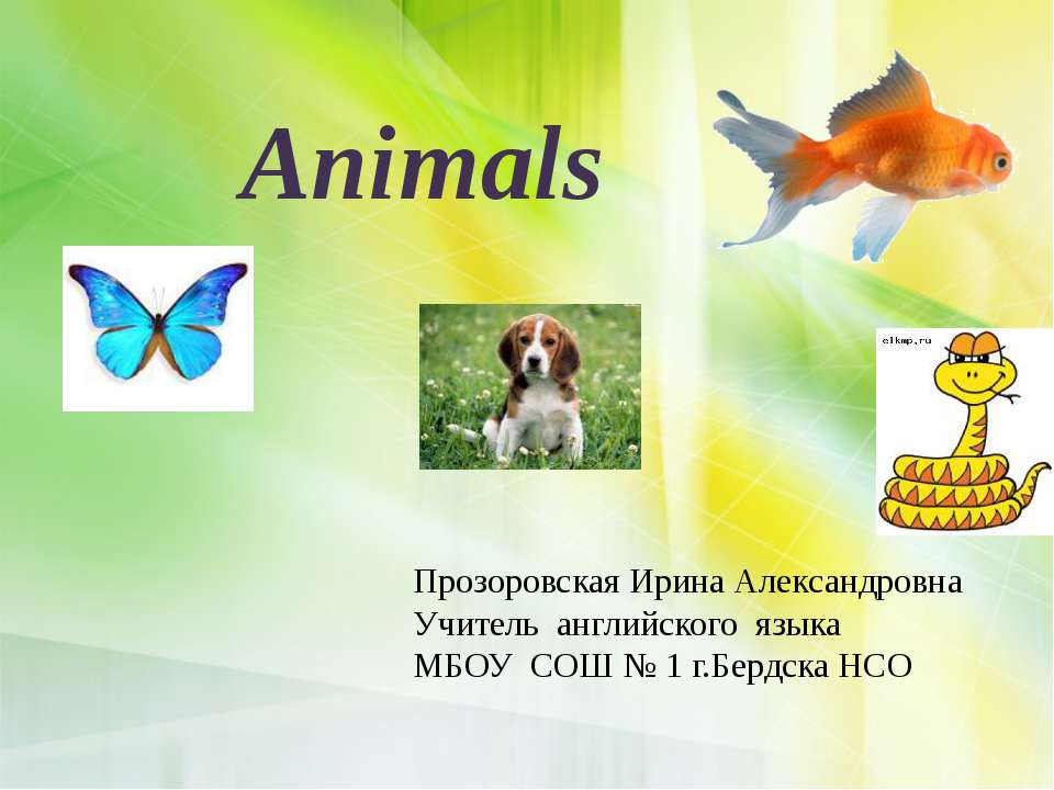 Animals - Скачать Читать Лучшую Школьную Библиотеку Учебников