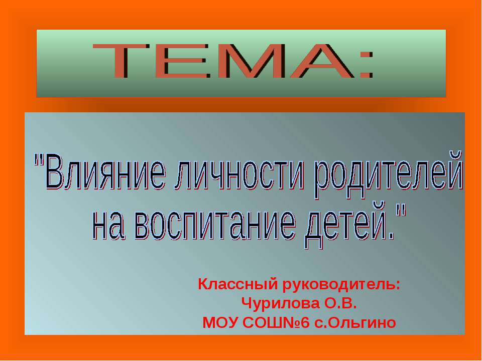 Влияние личности родителей на воспитание детей - Скачать Читать Лучшую Школьную Библиотеку Учебников (100% Бесплатно!)