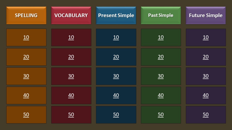 Интерактивная игра "Jeapardy Simple" - Скачать Читать Лучшую Школьную Библиотеку Учебников (100% Бесплатно!)