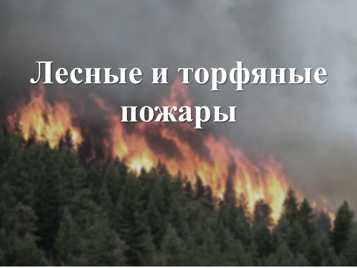 Презентация "Лесные и торфяные пожары" 7 класс - Скачать Читать Лучшую Школьную Библиотеку Учебников (100% Бесплатно!)