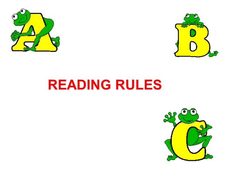 Презентация по английскому языку на правила чтения для учащихся 2 класса - Скачать Читать Лучшую Школьную Библиотеку Учебников (100% Бесплатно!)