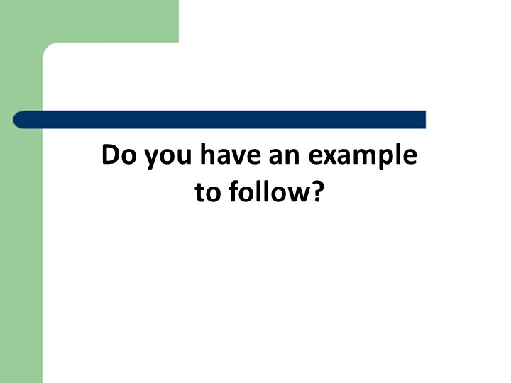 Презентация к уроку английского языка в 8 классе по теме "Do you have an example to follow?" - Скачать Читать Лучшую Школьную Библиотеку Учебников
