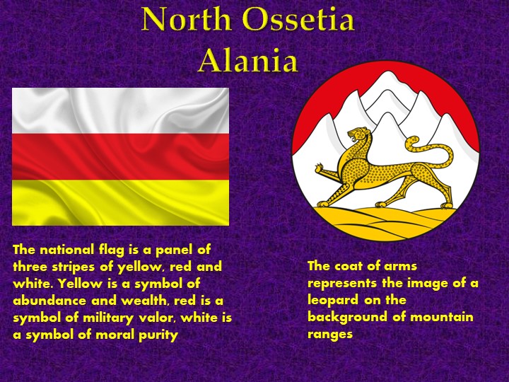 Презентация к уроку "North Ossetia" - Скачать Читать Лучшую Школьную Библиотеку Учебников
